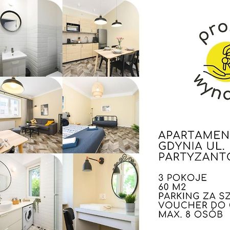 Apartament 109 W Centrum Gdyni Prostywynajem グディニャ エクステリア 写真